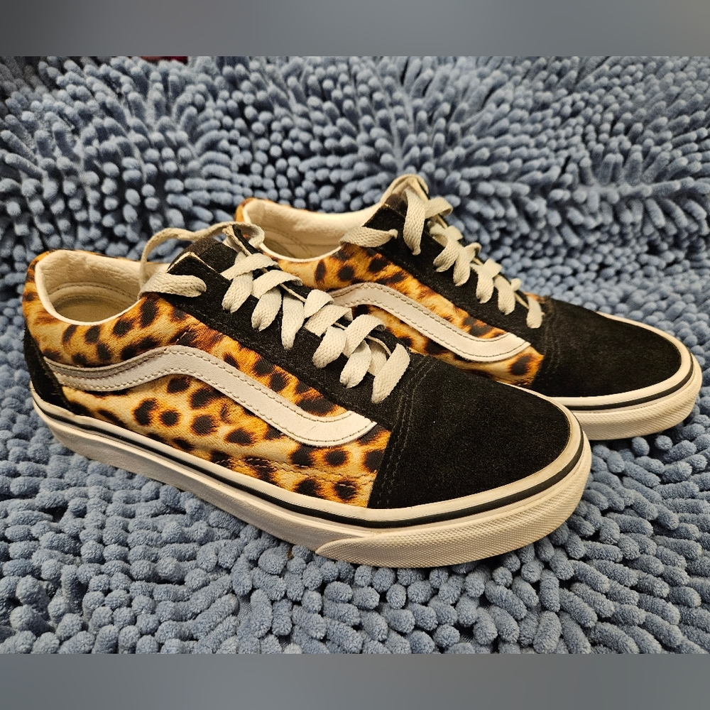 Vans cheetah print